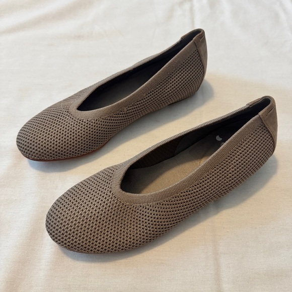 Eileen Fisher 9.5 Naomi Ballet Flats ~ Textile Fabric Comfort Casual Classic - Picture 4 of 8